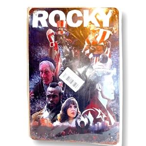 Rocky Balboa Compilation Metal Tin Sign